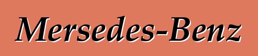 Mersedes-Benz