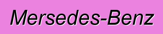 Mersedes-Benz