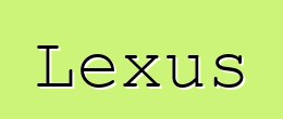 Lexus