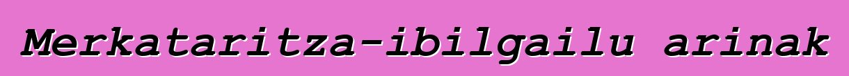 Merkataritza-ibilgailu arinak