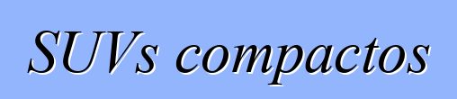 SUVs compactos