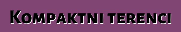 Kompaktni terenci