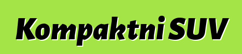 Kompaktni SUV