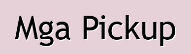 Mga Pickup