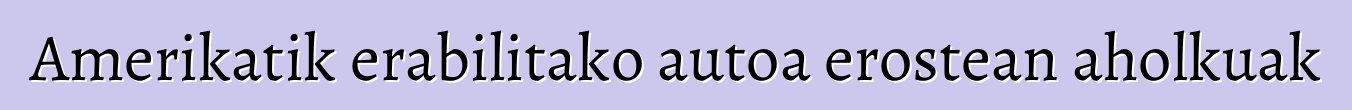 Amerikatik erabilitako autoa erostean aholkuak