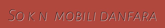 So kɔnɔ mobili danfara
