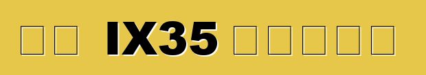 現代 IX35 汽車。評論