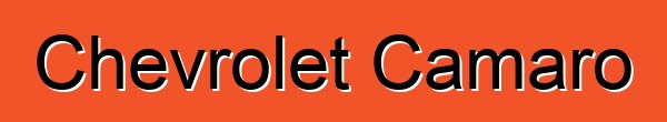 Chevrolet Camaro