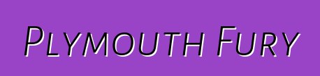 Plymouth Fury