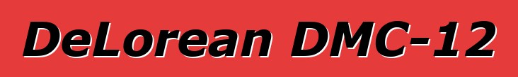 DeLorean DMC-12