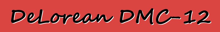 DeLorean DMC-12