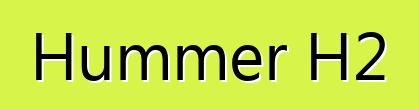 Hummer H2