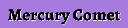 Mercury Comet