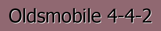Oldsmobile 4-4-2