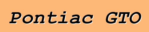Pontiac GTO