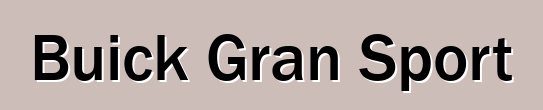 Buick Gran Sport