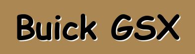 Buick GSX