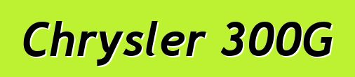 Chrysler 300G