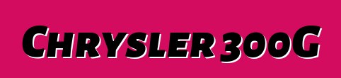 Chrysler 300G