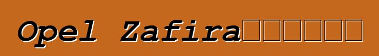 Opel Zafira，评论和特点