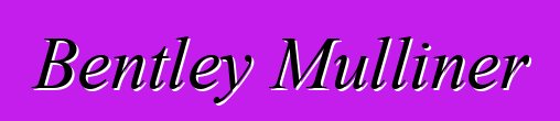Bentley Mulliner