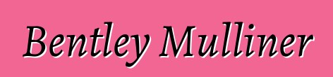 Bentley Mulliner