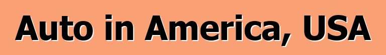Auto in America, USA