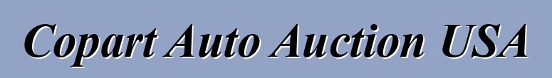 Copart Auto Auction USA