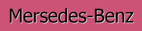 Mersedes-Benz