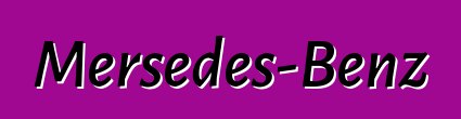 Mersedes-Benz