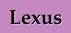 Lexus