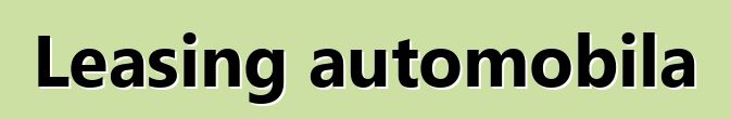 Leasing automobila