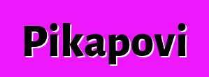 Pikapovi