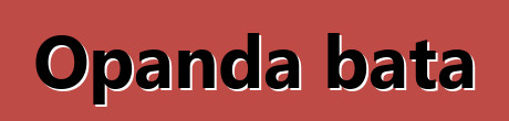 Opanda bata