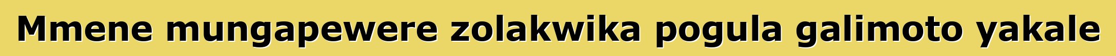 Mmene mungapewere zolakwika pogula galimoto yakale