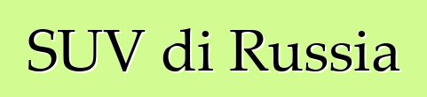 SUV di Russia
