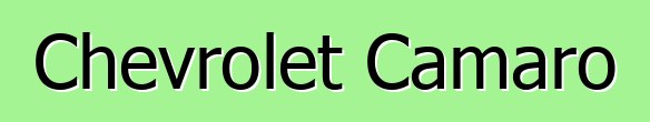 Chevrolet Camaro