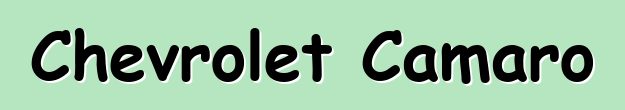 Chevrolet Camaro
