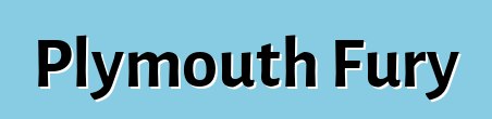 Plymouth Fury