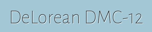DeLorean DMC-12