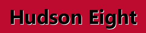 Hudson Eight