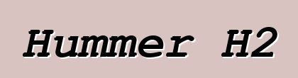 Hummer H2