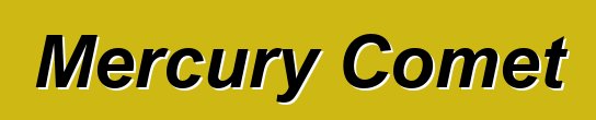 Mercury Comet