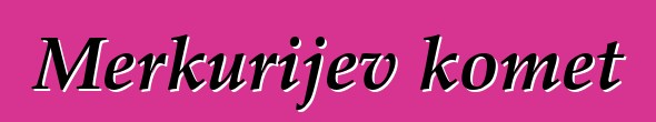 Merkurijev komet