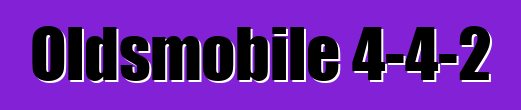 Oldsmobile 4-4-2