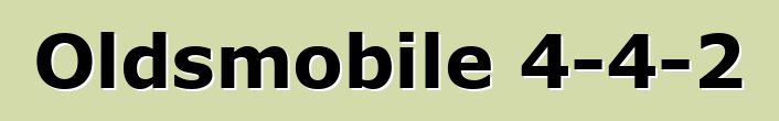 Oldsmobile 4-4-2