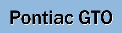 Pontiac GTO