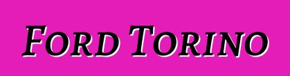 Ford Torino