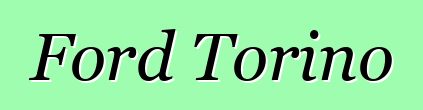 Ford Torino
