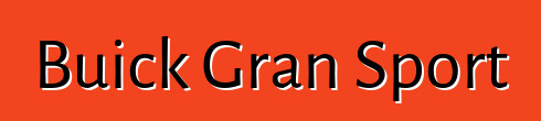Buick Gran Sport